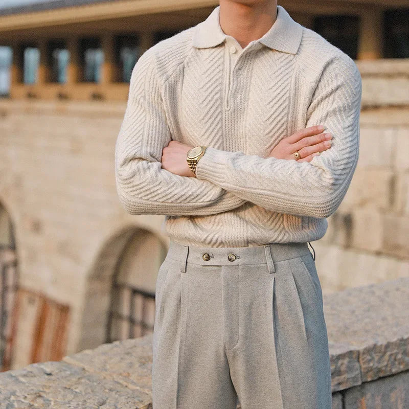 Knitted Jumper for Autumn