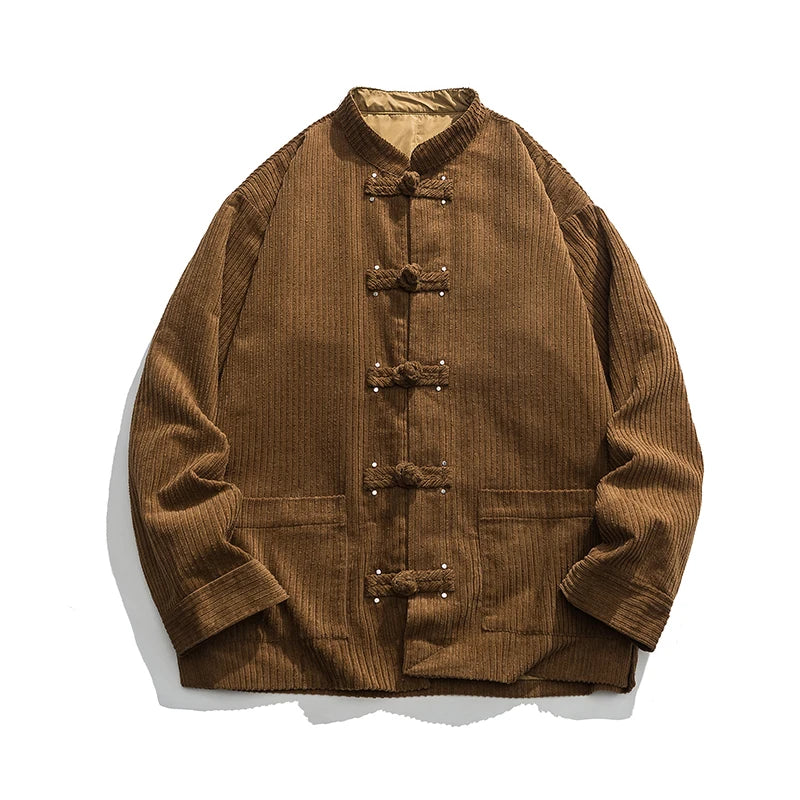 Traditional Chinese Corduroy Coat