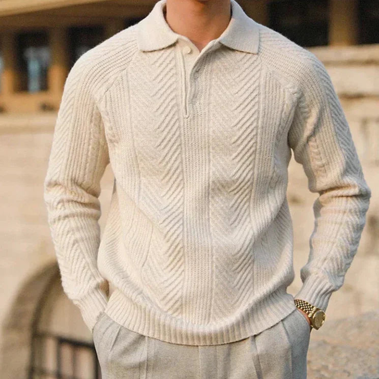 Knitted Jumper for Autumn