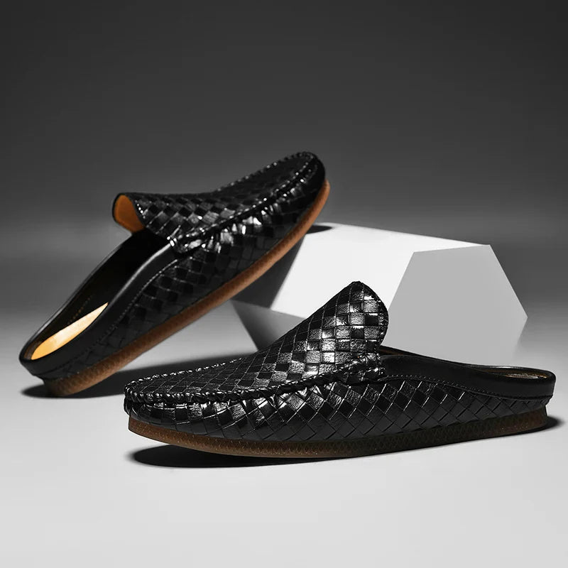 Men’s Woven Slip-On Loafers