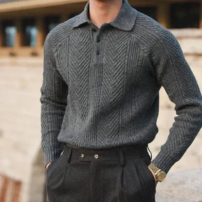 Knitted Jumper for Autumn