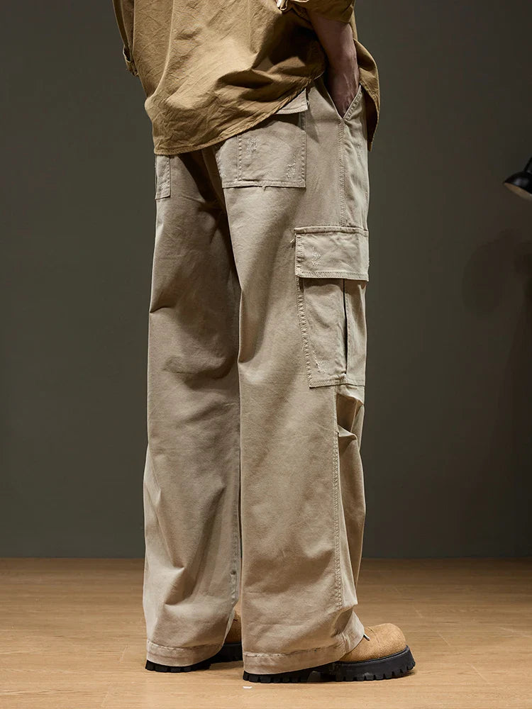 Men’s Relaxed Fit Cargo Trousers