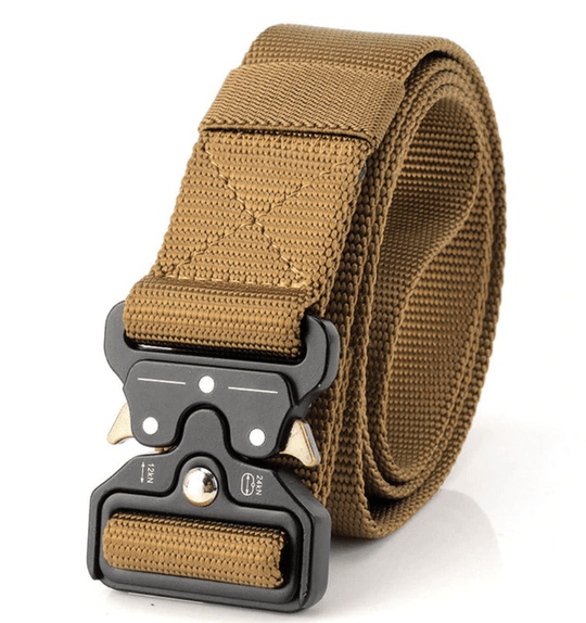 Tactical Belt with Quick-Release Buckle