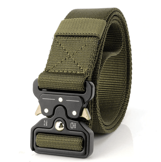 Tactical Belt with Quick-Release Buckle