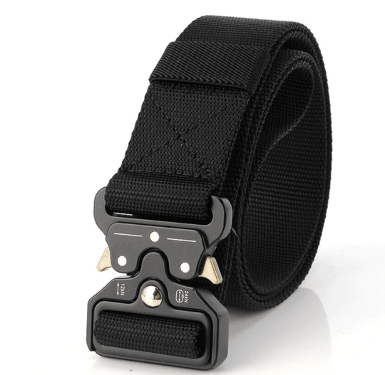 Tactical Belt with Quick-Release Buckle