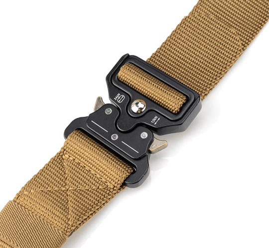 Tactical Belt with Quick-Release Buckle