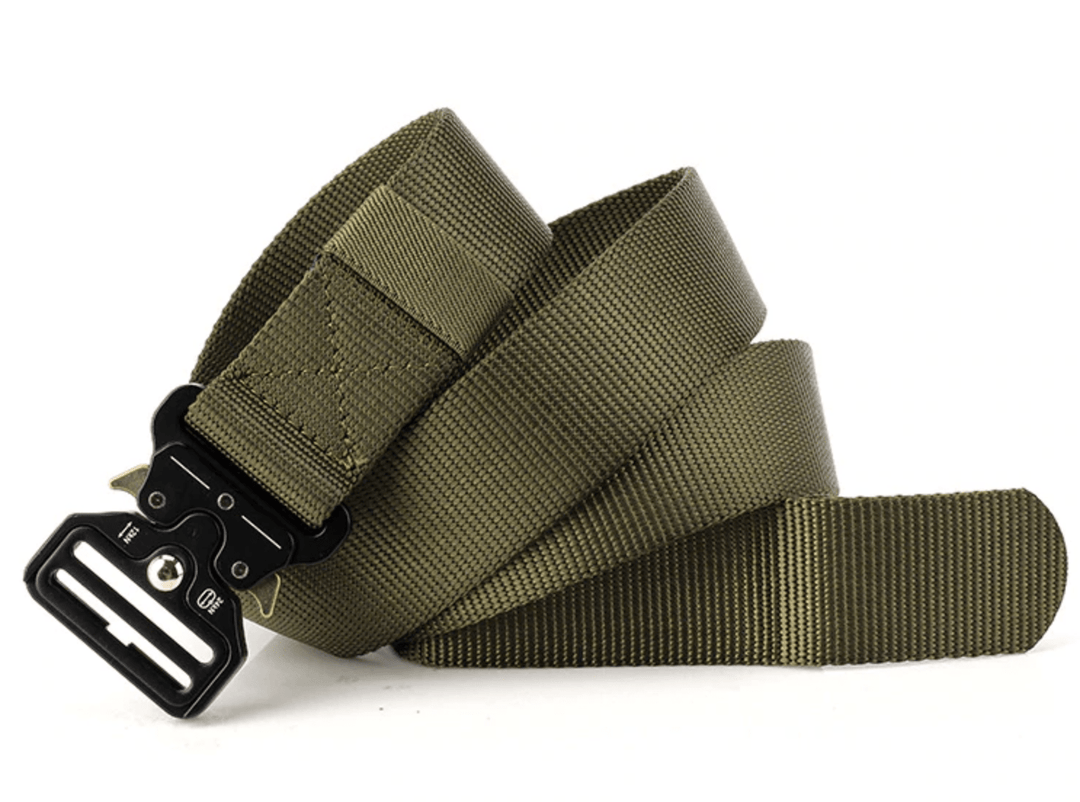 Tactical Belt with Quick-Release Buckle