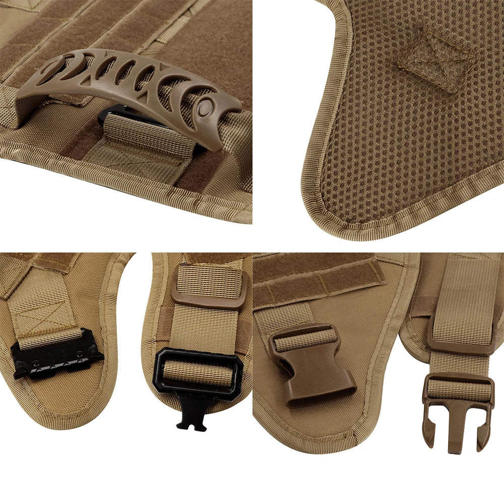 Heavy-Duty Military-Style Dog Harness