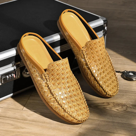 Men’s Woven Slip-On Loafers