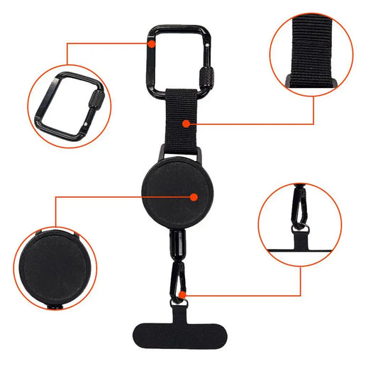 Anti-Theft Retractable Phone Holder