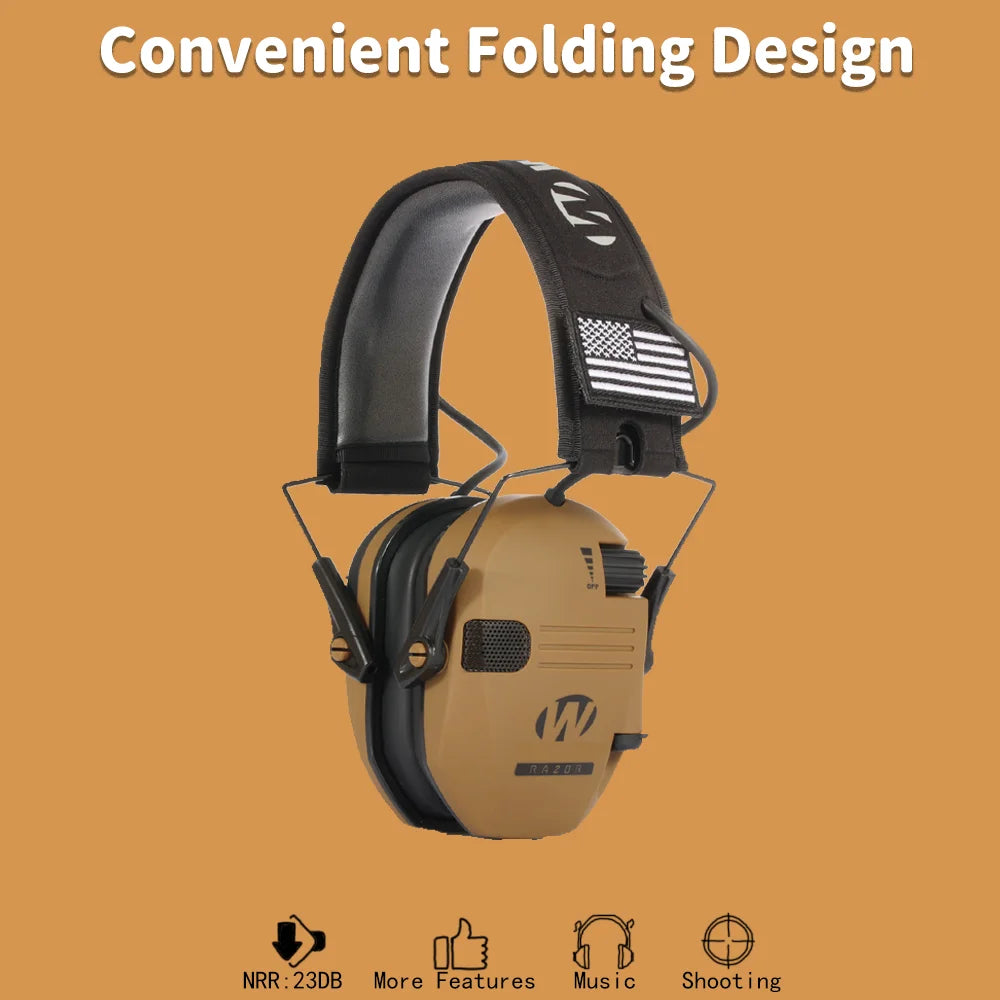 Electronic Earmuffs for Hearing Protection
