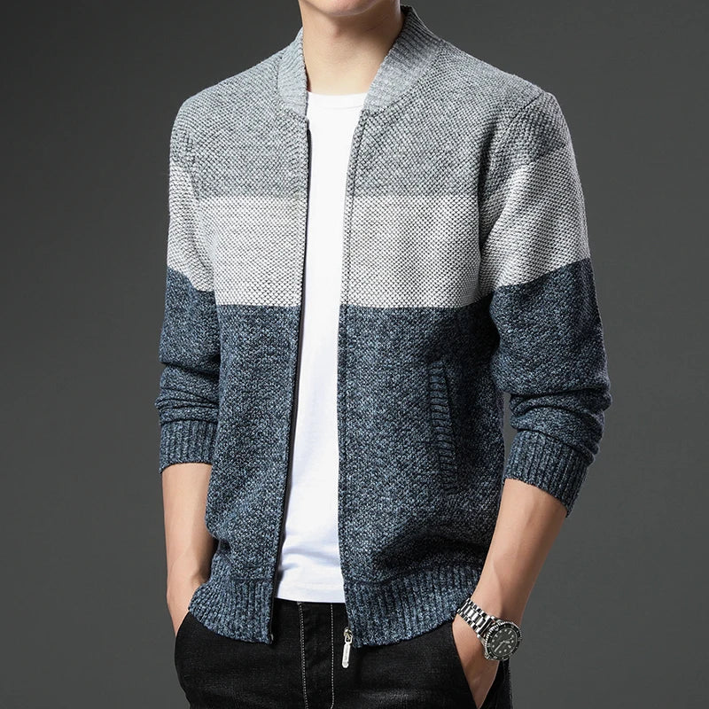 Men’s Zip-Up Cardigan