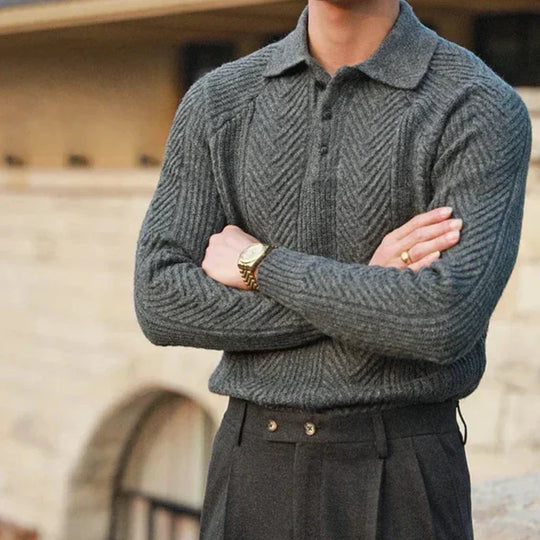 Knitted Jumper for Autumn