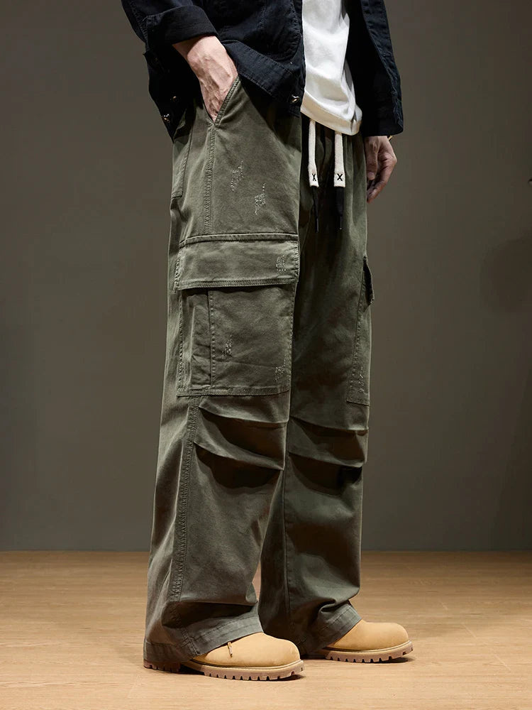 Men’s Relaxed Fit Cargo Trousers