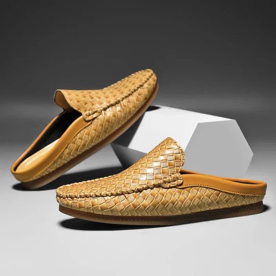 Men’s Woven Slip-On Loafers