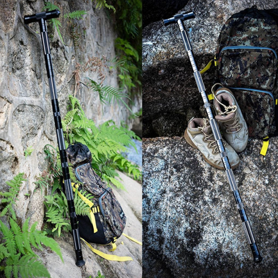 Multifunctional Survival Hiking Pole