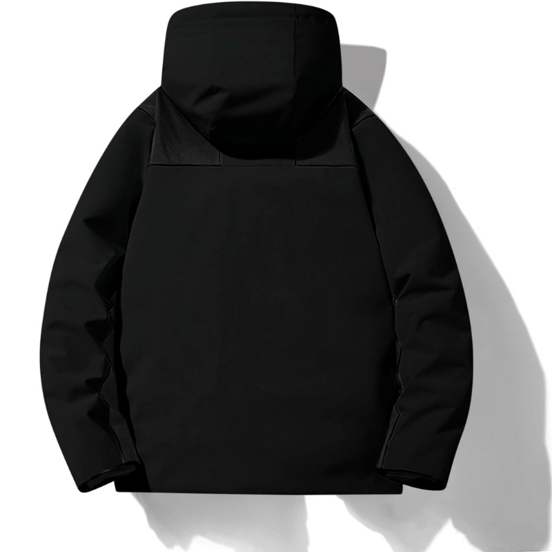 Women's ski jacket with hood and pockets