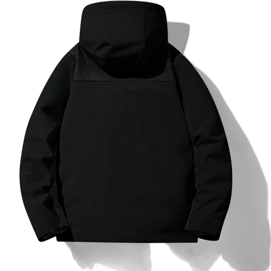 Women's ski jacket with hood and pockets