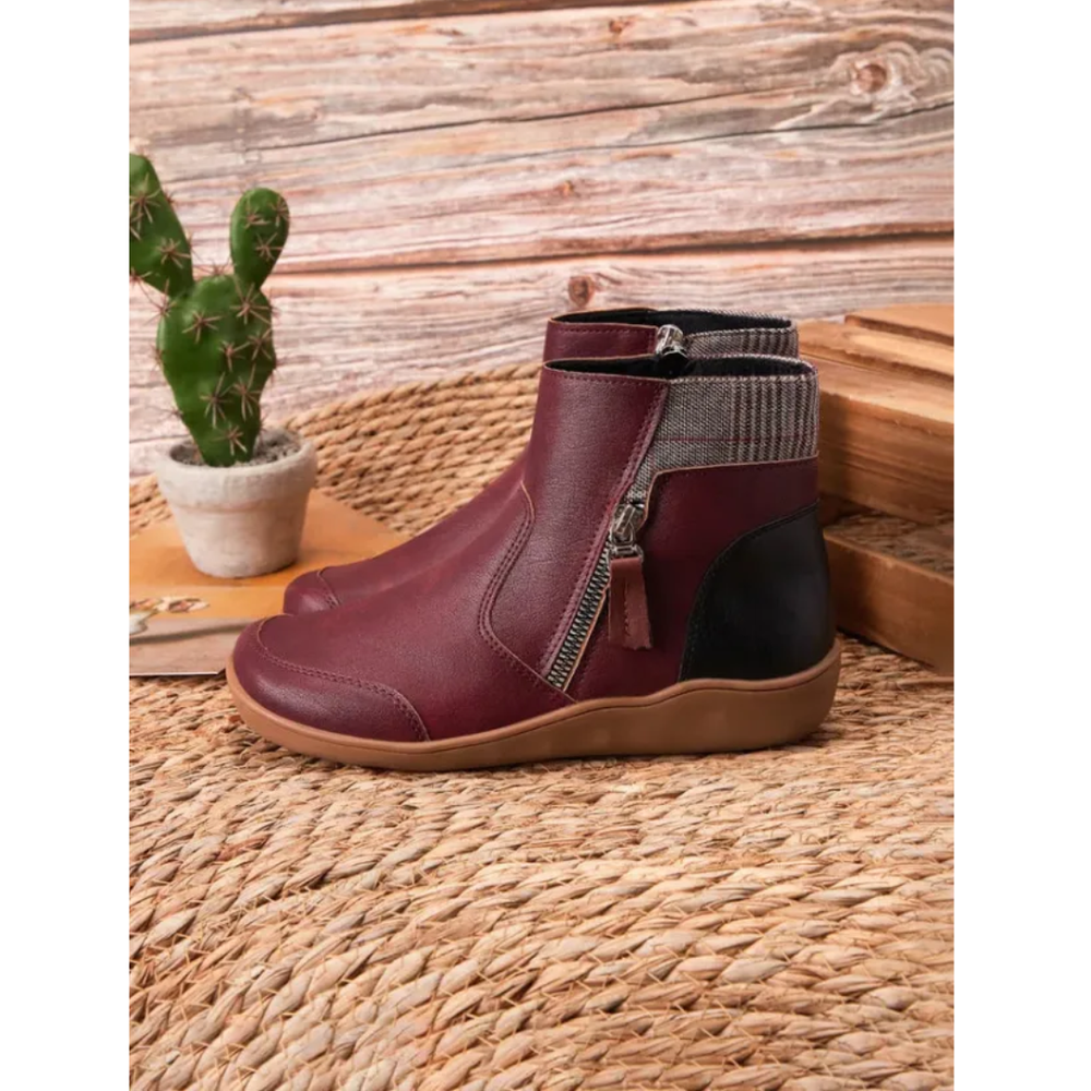 Waterproof Women’s Zip Ankle Boots