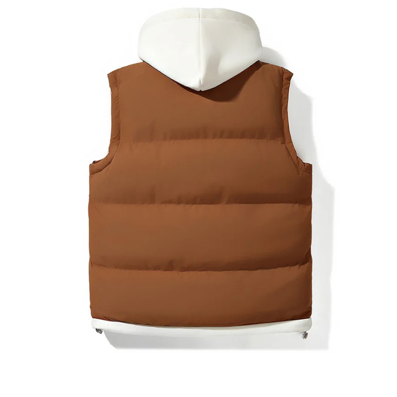 Men’s Hooded Zip Vest