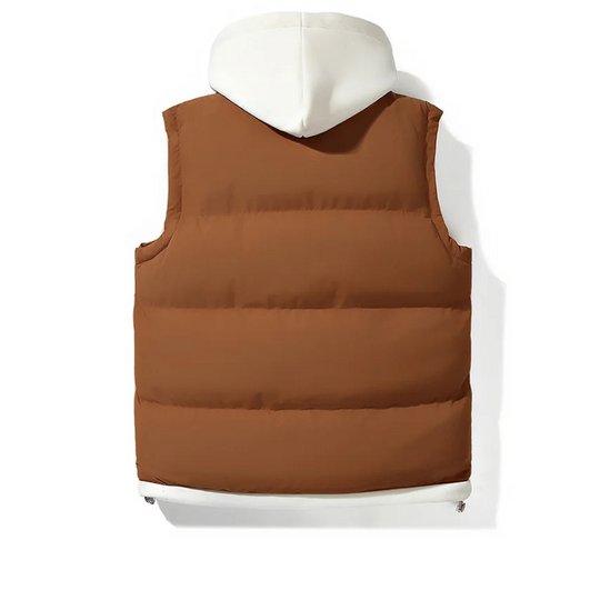 Men’s Hooded Zip Vest