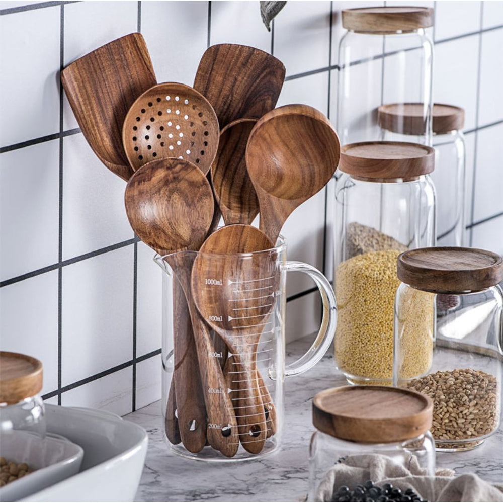 Wooden Cooking Utensil Set