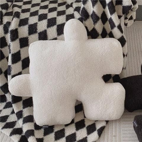 Luxury Plush Cushion with Playful Design