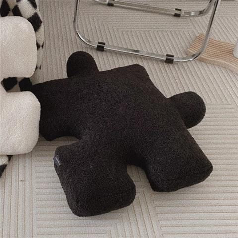 Luxury Plush Cushion with Playful Design