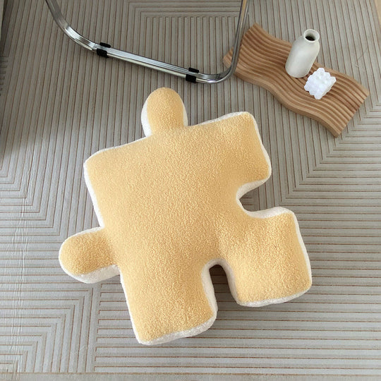 Luxury Plush Cushion with Playful Design