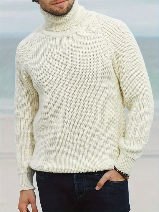 Men’s Warm Turtleneck Sweater