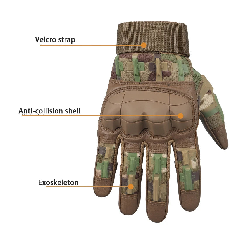 Tactical Gloves – Performance Grip & Touch-Screen Design