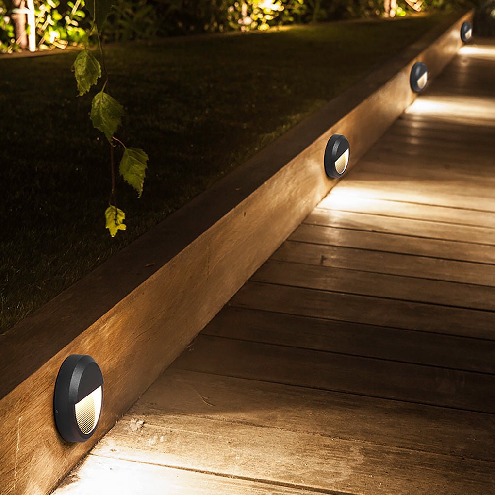 Outdoor LED Step Lights Waterproof Corner Lamp for Villa Courtyard Garden