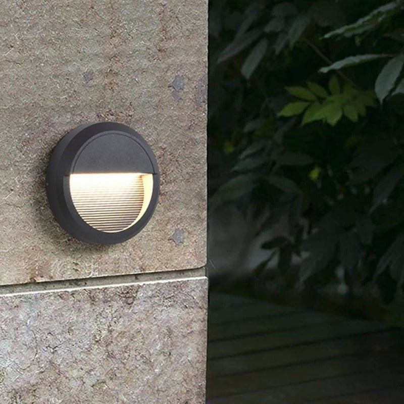 Outdoor LED Step Lights Waterproof Corner Lamp for Villa Courtyard Garden