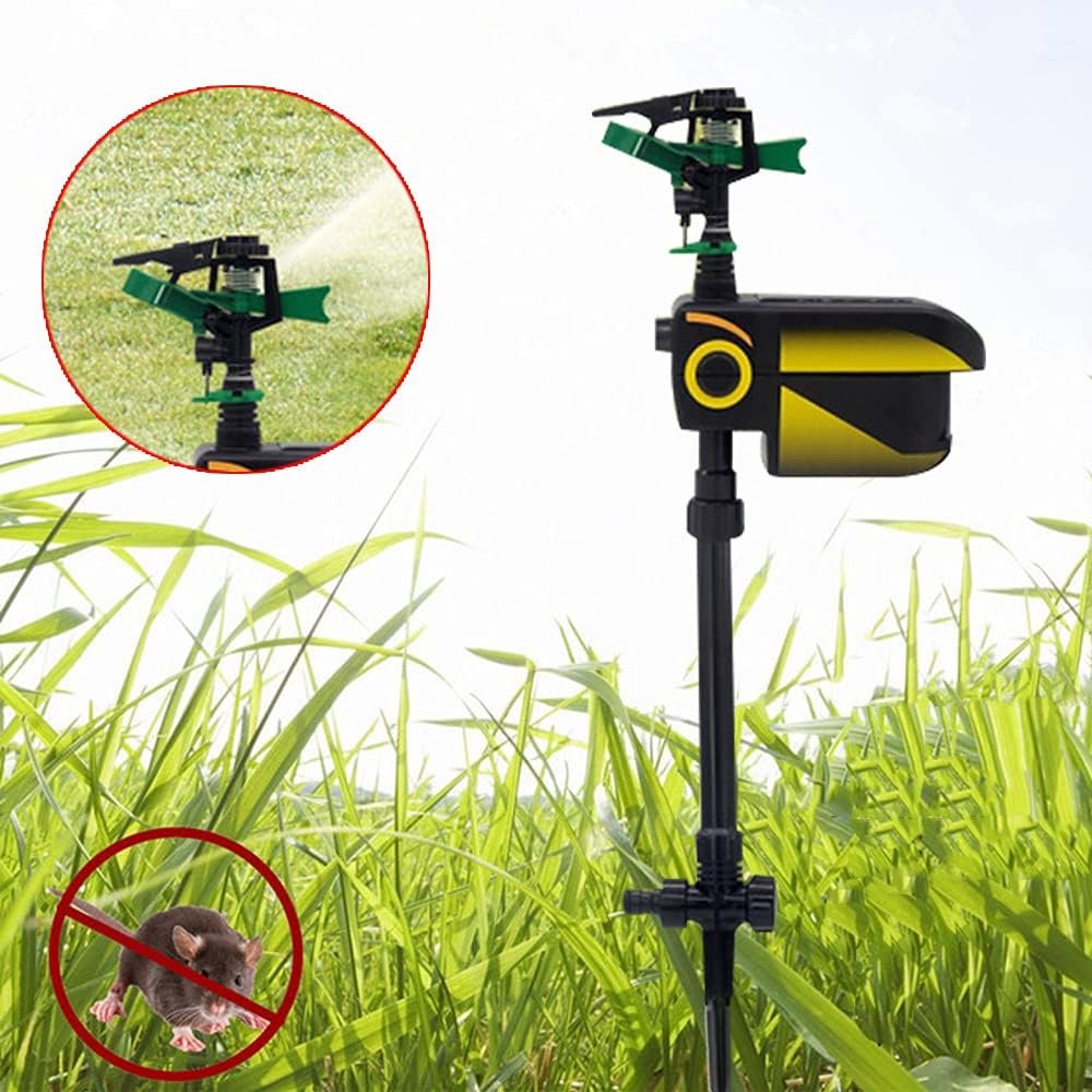 Motion-Activated Animal Repellent Sprinkler