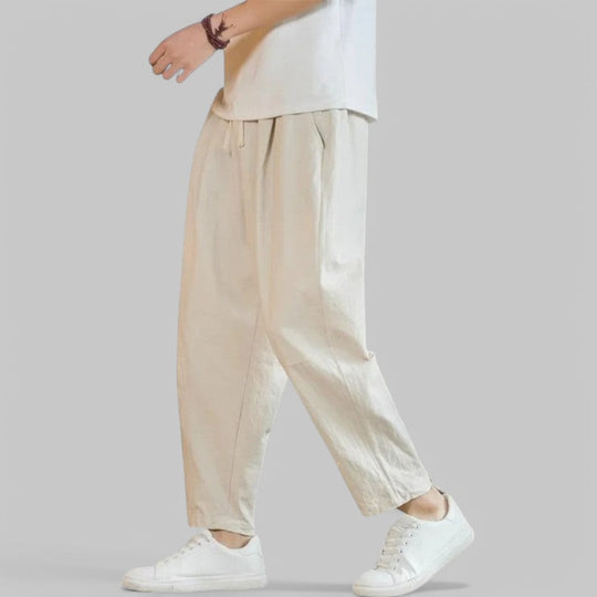 Men’s Cropped Casual Trouser