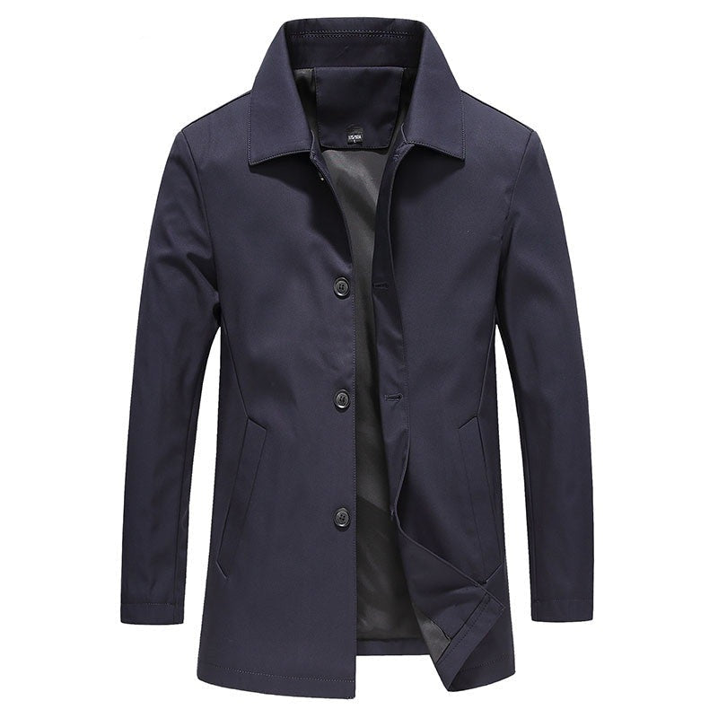 Men’s Slim Fit Long Jacket