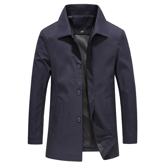 Men’s Slim Fit Long Jacket