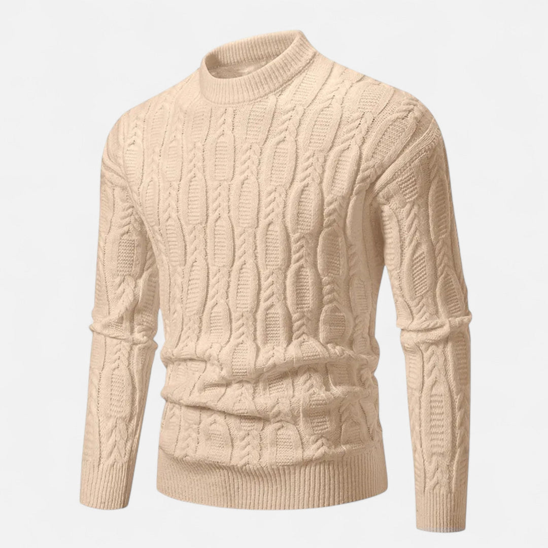 Men’s Crew Neck Knit Sweater