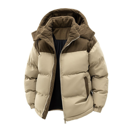 Casual Puffer Jacket For Men's