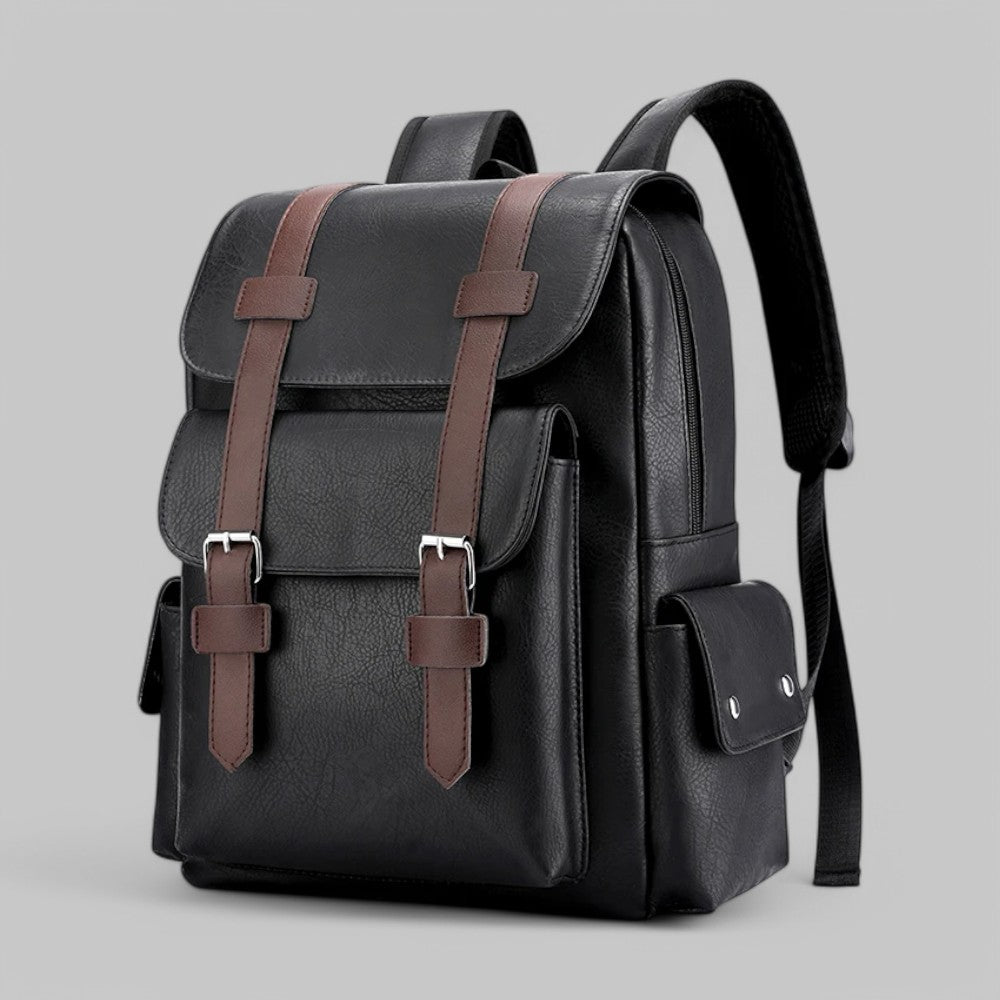 PU Leather Laptop Backpack