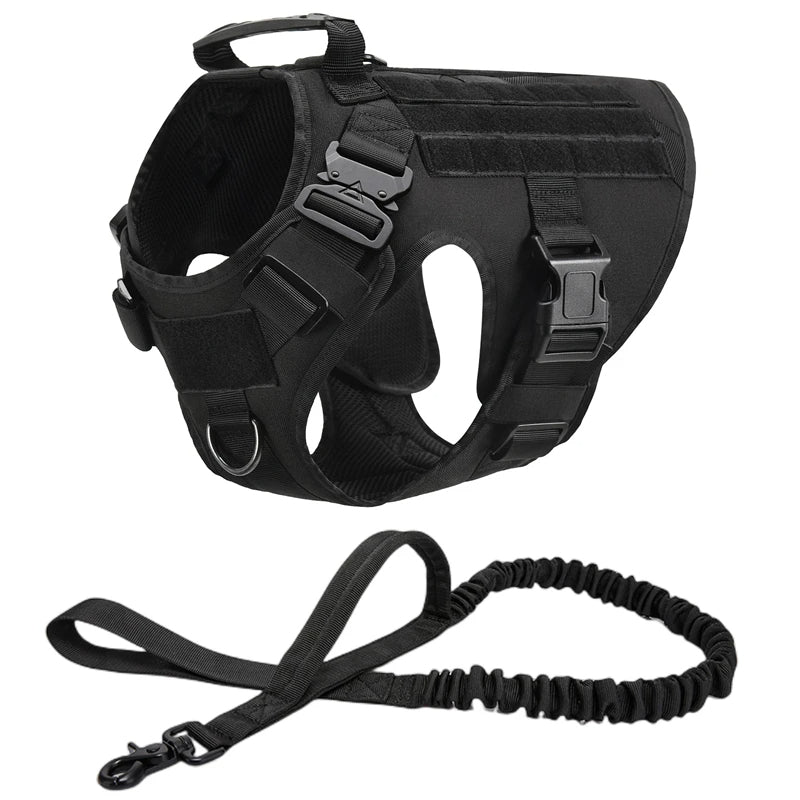 Heavy-Duty Military-Style Dog Harness