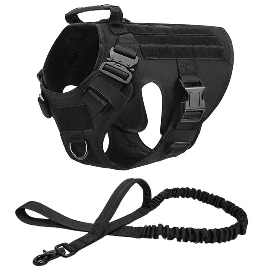 Heavy-Duty Military-Style Dog Harness