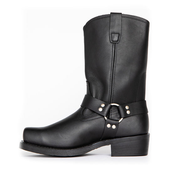 Black Harness Boot