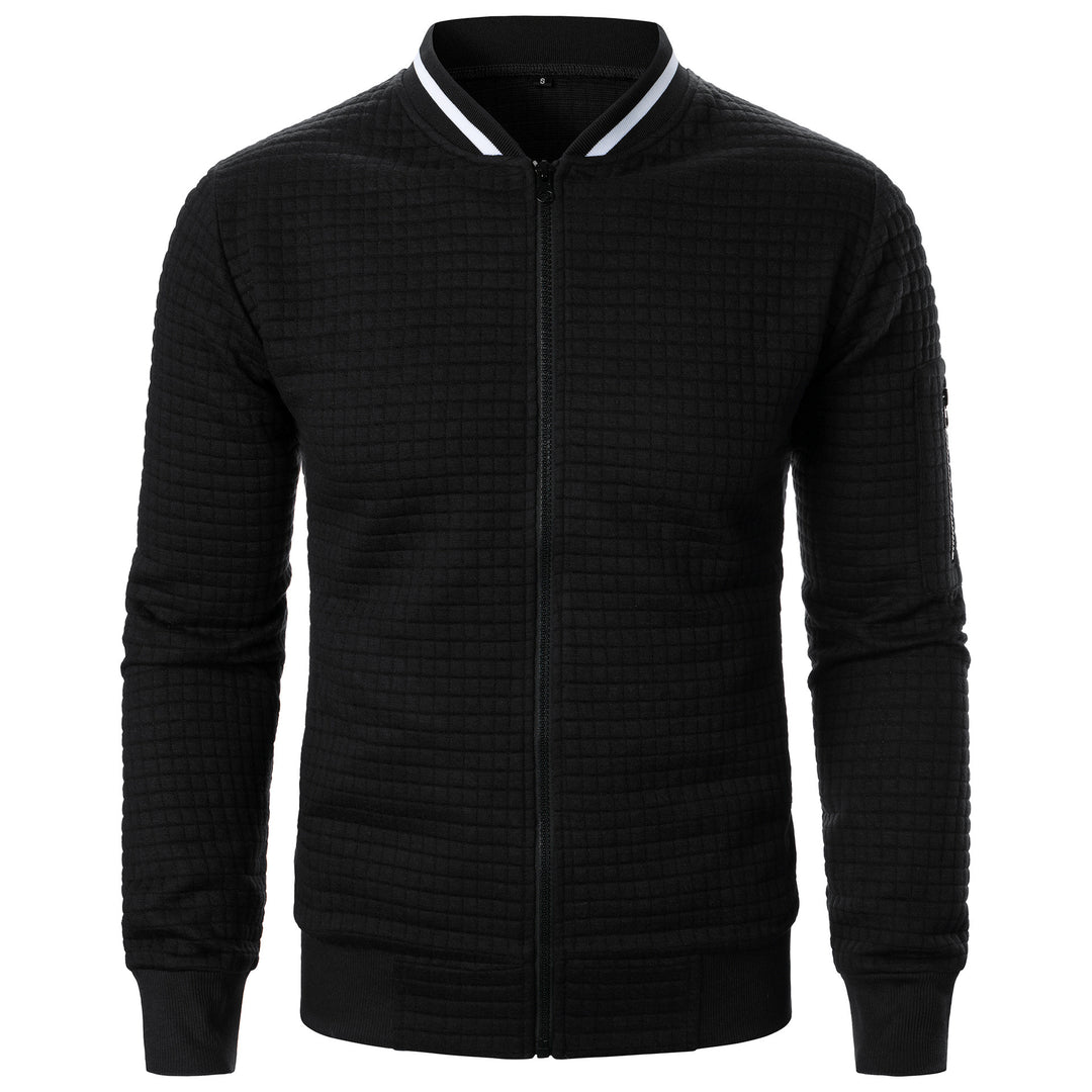 Men's Quilted Bomber Jacket