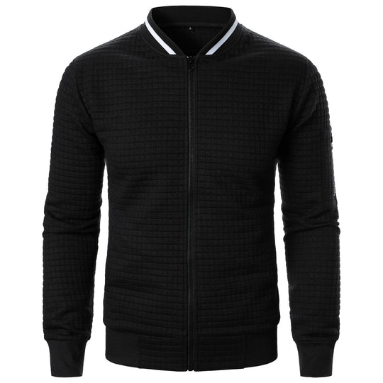 Men's Quilted Bomber Jacket
