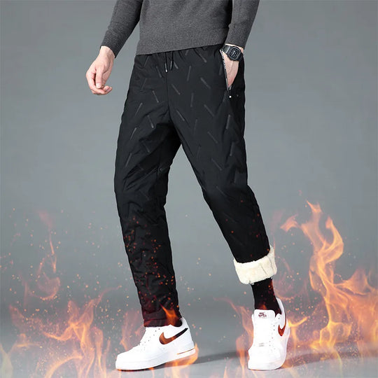 Men’s Warm Fleece-Lined Trousers