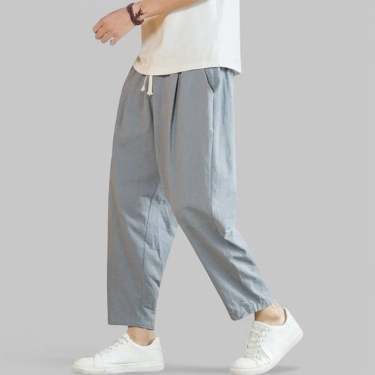 Men’s Cropped Casual Trouser
