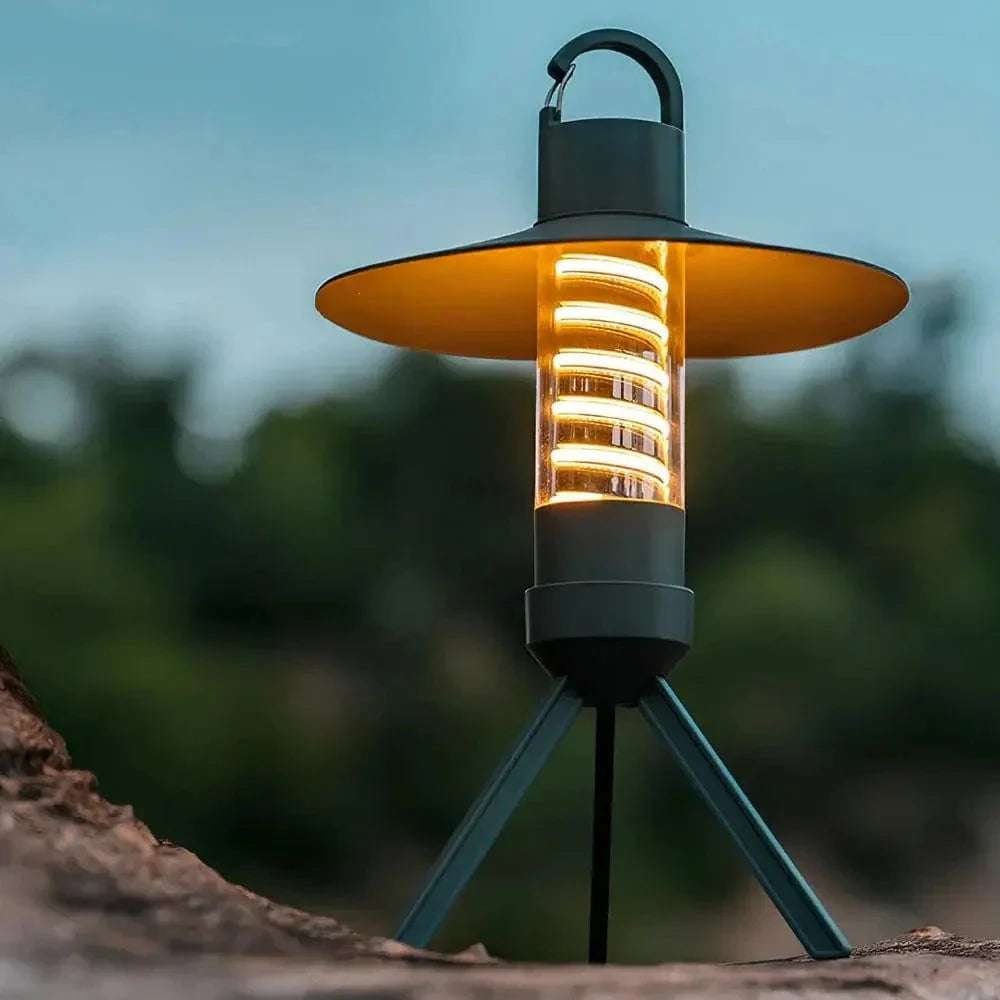 Adjustable Tripod Rechargeable Camping Light
