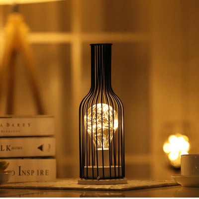 Modern Black Table Lamp - Elegant Lamp for Home and Office Lighting