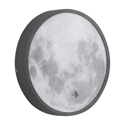 Creative Moon Outdoor Wall Light